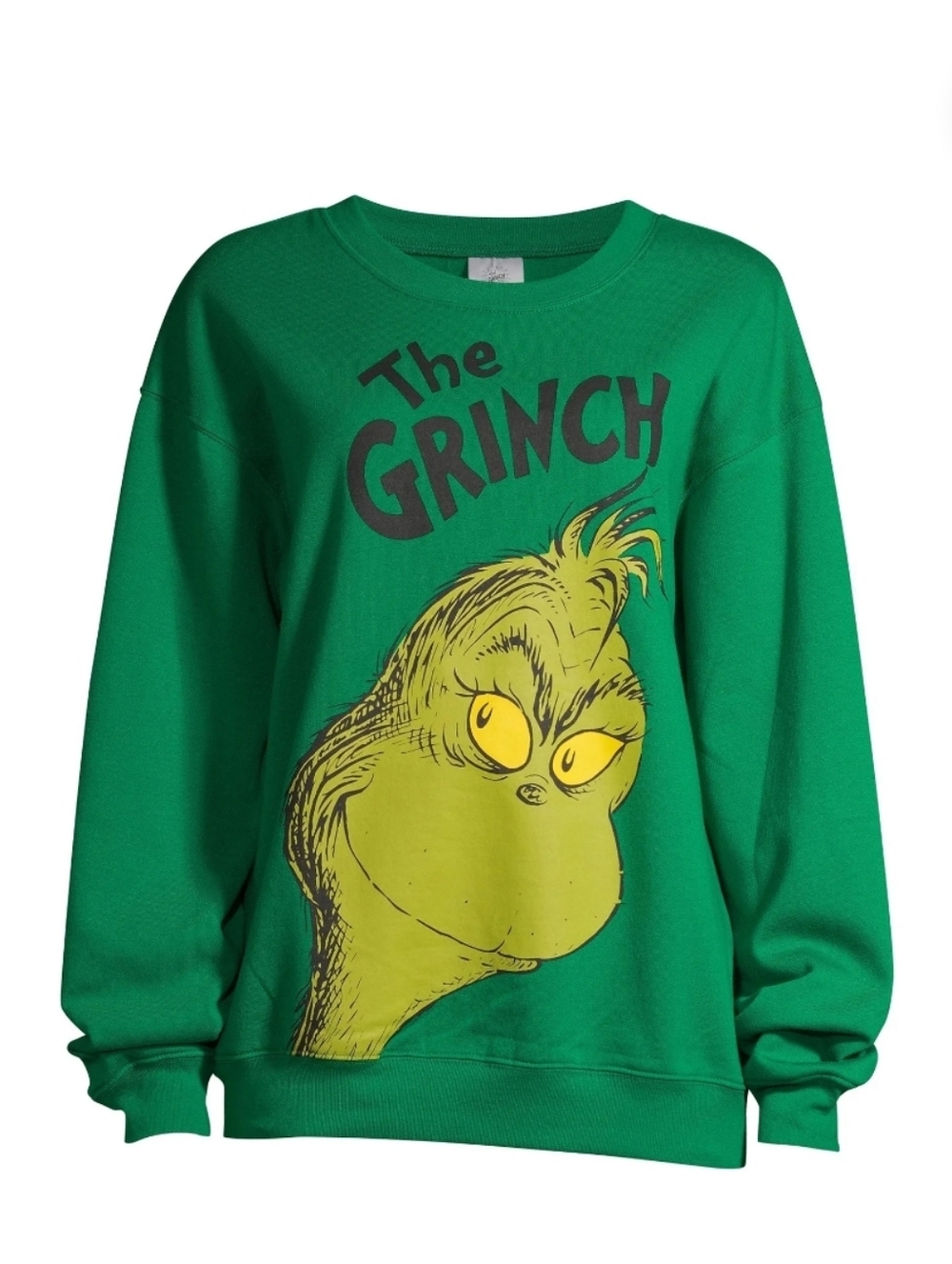 The Grinch Green Graphic Crewneck Sweatshirt Juniors Medium 7–9